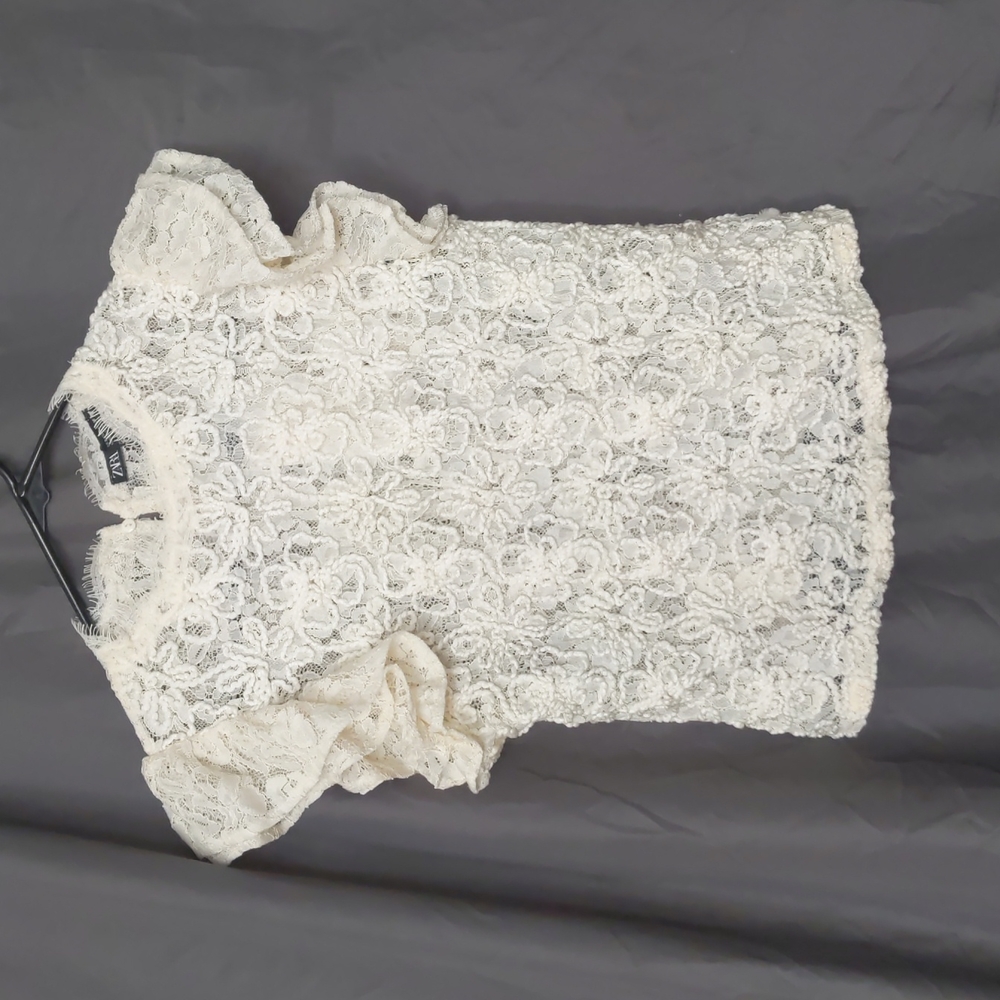 Zara Women's Shirt, Size: S, Color: Cream, NWT
